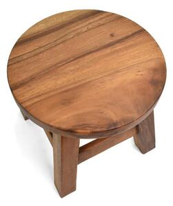 Stolička dřevěná bez dekoru