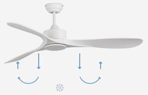 FARO 33750DC - Stropní ventilátor LUZON L bílá + dálkové ovládání