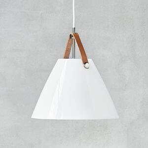Závěsná svítidlo DFTP by Nordlux, Strap 27, stmívatelné, Bílá, Obývací pokoj, Sklo, Moderní