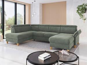 SEDACÍ SOUPRAVA, textil, tmavě zelená Sit & More - Sedací soupravy, Online Only