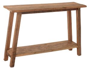 Dřevěný toaletní stolek J-line Sqat 120 x 35 cm