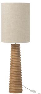 Dřevěná stolní lampa J-line Ailan 85 cm