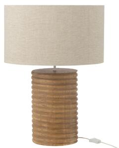 Dřevěná stolní lampa J-line Ailan 70 cm