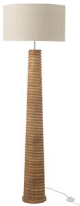 Dřevěná stojací lampa J-line Ailan 160 cm