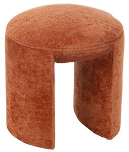 Oranžová čalouněná stolička J-line Tammy 44 cm