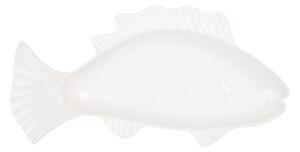Bílá porcelánová miska ve tvaru ryby Dora – 150 ml