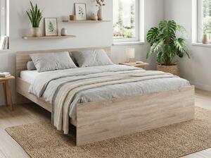 Postel ELISA 120 x 200 cm, dub sonoma