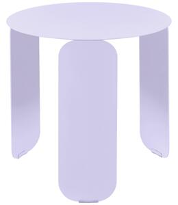 Fialový kovový zahradní odkládací stolek Fermob Bebop 45 cm