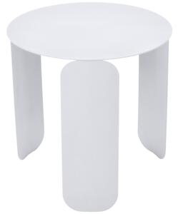 Bílý kovový zahradní odkládací stolek Fermob Bebop 45 cm