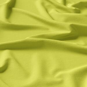 Jednobarevná bavlněná látka, 125 g/m², šíře 160 cm, citron