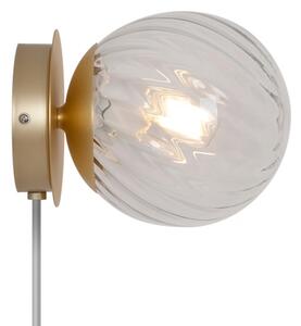 Nordlux - Nástěnné svítidlo CHISELL 1xE14/25W/230V mosaz