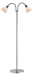 Nordlux - Stojací lampa RAY 2xE14/25W/230V lesklý chrom