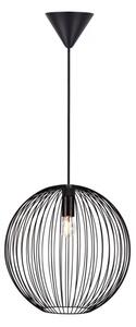 Nordlux - Lustr na lanku BERONI 1xE27/60W/230V černá pr. 35 cm
