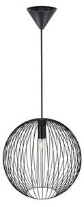 Nordlux - Lustr na lanku BERONI 1xE27/60W/230V černá pr. 35 cm