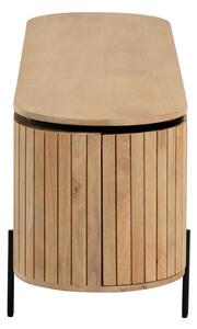 TV stolek z mangového dřeva v přírodní barvě 160x56 cm Licia – Kave Home