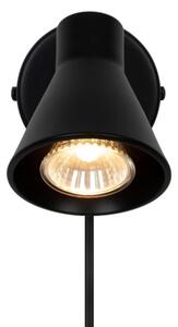 Nordlux - Nástěnné svítidlo EIK 1xGU10/35W/230V černá