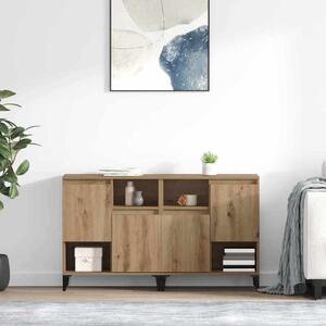 Konzole 2 ks Artisanový dub 60 x 35 x 70 cm Kompozitní dřevo 3415584