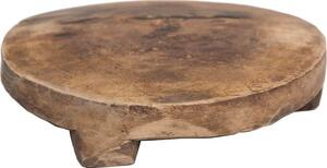 Staré dřevěné chapati talíře
