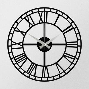 Nástěnné hodiny Enzoclock - S002 Black, 48 x 48 cm