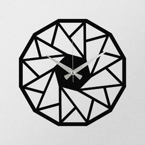Nástěnné hodiny Triangle S007 Black, 48 x 48 cm