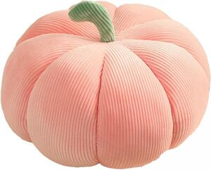 Dekorační polštář ve tvaru dýně PUMPKIN 35 cm, růžový