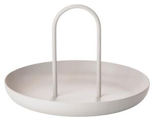 Zone Denmark Šedý kovový servírovací tác Singles 20 cm