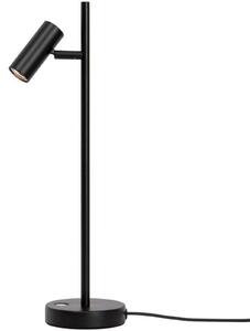 Stolní lampa Nordlux, stmívatelné, Černá, Obývací pokoj, Kov