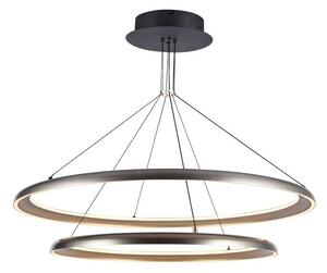 LED Solution Šedé závěsné LED svítidlo kulaté designové 60cm 65W 23372