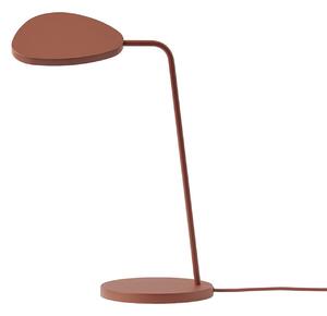 Stolní lampa Muuto, stmívatelné, Hnědá / Rezavá, Pracovna, Hliník