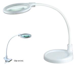 Stolní lampa Halo Design, Bílá, Pracovna, Hliník