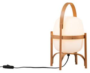 Stolní lampa Santa & Cole, stmívatelné, Bílá, Obývací pokoj, Sklo