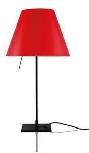 Stolní lampa Luceplan, Červená, Obývací pokoj, Hliník