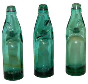 Staré skleněné láhve