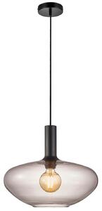 Nordlux Závěsný lustr z kouřového skla Alton pro žárovku E27 ø35cm 48973047