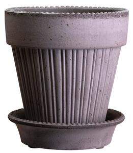 Bergs Potter Terakotový květináč Simona Grey - 12 cm BP121