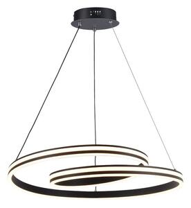 Černé závěsné LED svítidlo designové kulaté 60cm 40W CCT - LED Solution - LED lustry a svítidla > Lustry