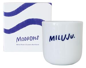 Porcelánový hrnek Miluju 270 ml