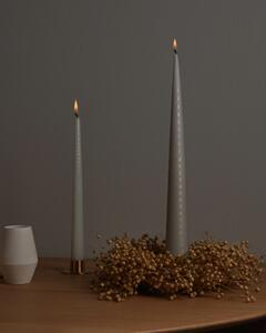 Ester&Erik Adventní svíčka Cone Calendar - Linen Grey ER155