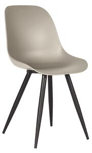 LABEL51 Jídelní židle Monza - béžový plast