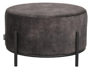 LABEL51 Taburet Dining chair Troy - Anthracite - Velours