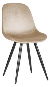 LABEL51 Jídelní židle Dining chair Capri - Sand - Velvet