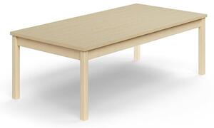 AJ Produkty Stůl DECIBEL, 1600x800x530 mm, akustická HPL deska, bříza
