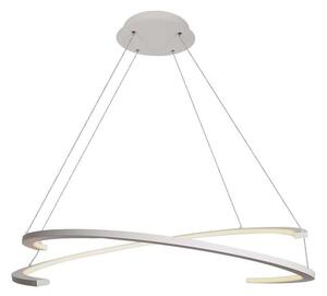 LED Solution Bílé závěsné LED svítidlo designové 84cm 48W stmívatelné Barva světla: Denní bílá 14987