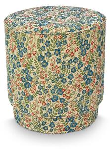 Pip Studio Puf Poppy Jacquard - modrý