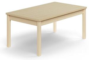 AJ Produkty Stůl DECIBEL, 1200x700x530 mm, akustická HPL deska, bříza