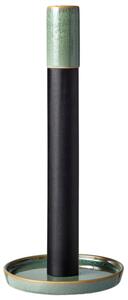 BITZ Zelený kameninový držák na roli kuchyňských utěrek Taia 28 cm