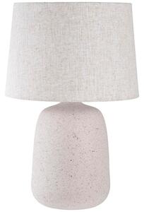 Nordic Living Béžová keramická stolní lampa Croft