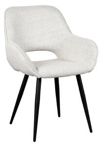 LABEL51 Jídelní židle Dining chair Fer - Cream - Boucle