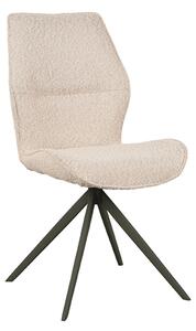 LABEL51 Jídelní židle Dining chair Comfy - Natural - Boucle