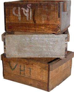 Originální stará dřevěná krabice